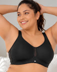 Full Coverage Minimizer Bra with No-Show Cups