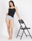 High Rise Full Coverage Cotton Modal Panty with Soft No-Mark Waistband