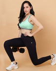 Seamless Padded Racerback Sports Bra