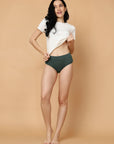 Tummy-Smoothing High Waist Cotton Briefs – Pack of 3