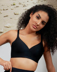 SOIE Woman - Padded Non wired Medium Coverage Seamless T-shirt Bra - Bonded Bra -for Women