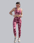 SOIE Woman - High Waist Ankle Length Sports Leggings With Pockets - Sports Leggings -for Women