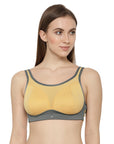 Medium Impact Lightly Padded Non Wired Extereme Coverage Sports Bra