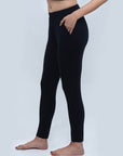 SOIE Woman - Mid Rise Ankle Length Supersoft Lounge Pants with Pockets - -for Women