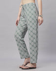 SOIE Woman - Supersoft Rayon Printed Pyjamas with Pockets - NightWear -for Women