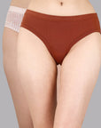 SOIE Woman - Mid Rise Stretch Cotton Seamless Full Coverage Shorty Panty (Pack of 2) - Panty -for Women