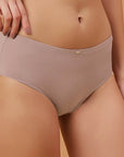 SOIE Woman - High Rise Full Coverage Brief - Panty -for Women