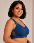 The No More Slouch Bra — Lightly Padded Posture Corrector with Power Mesh Support