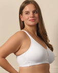 Full Coverage Minimizer Bra with No-Show Cups