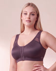 Front Closure Full Coverage Non Padded Non Wired Bra