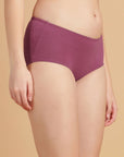 Mid Rise Cotton Hip Hugger Brief with Shiny Edge Waist (Pack of 3)