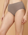 Tummy-Smoothing High Waist Cotton Briefs – Pack of 3