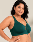 Full Coverage Minimizer Bra with No-Show Cups