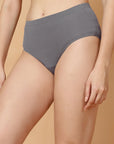Tummy-Smoothing High Waist Cotton Briefs – Pack of 3