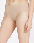 High Rise Full Coverage Cotton Modal Panty with Soft No-Mark Waistband