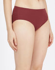 High Rise Full Coverage Cotton Modal Panty with Soft No-Mark Waistband