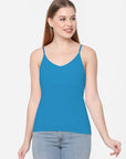 SOIE Woman - Cotton spandex detachable straps Camisole - Camisole -for Women