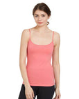 SOIE Woman - Solid Super Soft Cotton Spandex Camisole - Camisole -for Women