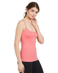 SOIE Woman - Solid Super Soft Cotton Spandex Camisole - Camisole -for Women