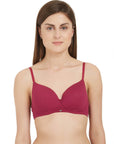 SOIE Woman - Semi/Medium Coverage Padded Non Wired T-shirt Bra - Bra -for Women