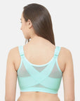 SOIE Woman - Front Closure Full Coverage Non Padded Non Wired Bra - -for Women
