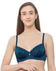 SOIE Woman - Semi/Medium Coverage Non Padded Wired Lacy Demi Cup Bra (Pack Of 2) - -for Women