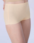 SOIE Woman - Seamless Mid Waist Full Coverage Boy Shorts with No Visible Panty Line - Panty -for Women