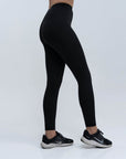 SOIE Woman - Seamless Quick Dry High Compression Butt Shaping Ankle Length Sports Leggings - -for Women