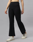 SOIE Woman - Mid-Rise Fit & Flared Pants with 4-Way Stretch & Compression Waistband - Fit & Flare Pants -for Women