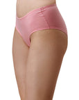 SOIE Woman - High Coverage Mid Rise Solid Cotton Brief Panty Combo (Pack of 2) - Panty -for Women