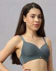 SOIE Woman - Full Coverage Padded Non Wired Ultrasoft Seamless Bra - Bra -for Women