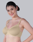 SOIE Woman - Ultra-Lightly Padded Non Wired Full Coverage Bra with Spacer Cups - Bra -for Women