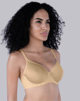 SOIE Woman - Ultra-Lightly Padded Soft Underwired Full Coverage Breathable Spacer Cup Bra - Bra -for Women