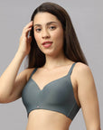 SOIE Woman - Full Coverage Padded Non Wired Ultrasoft Seamless Bra - Bra -for Women
