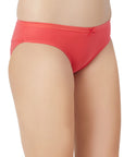 Mid Rise Medium Coverage Solid Colour Cotton Stretch Brief Panty (Assorted Pack of 3)