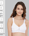 SOIE Woman - Full Coverage Minimizer Non Padded Non Wired Bra - Bra -for Women