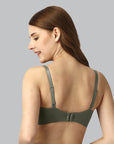 SOIE Woman - Full Coverage Padded Non Wired T-shirt Bra - Bra -for Women