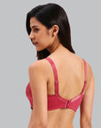 SOIE Woman - Full Coverage Non Padded Non Wired Lacy Bra - -for Women