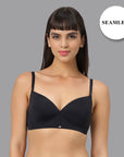 SOIE Woman - Full Coverage Padded Non Wired T-shirt Bra - Bra -for Women