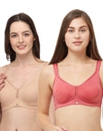 SOIE Woman - Full Coverage Minimizer Non Padded Non Wired Bra - Bra -for Women