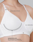 SOIE Woman - Non Padded Non Wired Full Coverage T-shirt Bra - Bra -for Women