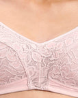 SOIE Woman - Full Coverage Non Padded Non Wired Lacy Bra - -for Women