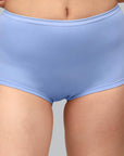 SOIE Woman - High Rise Full Coverage Solid Colour Cotton Stretch Boyshorts (Assorted Pack of 2) - Panty -for Women
