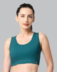 SOIE Woman - Medium Impact Quick Dry Racerback Athleisure Sports Bra - Bra -for Women