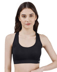 SOIE Woman - Low Impact Removable Pads Non Wired Sports Bra - Sports Bra -for Women