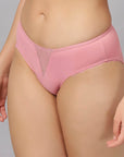 SOIE Woman - Mid Rise Full Coverage Lace Panty - Panty -for Women