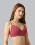 SOIE Woman - Full Coverage Padded Non Wired T-shirt Bra - Bra -for Women