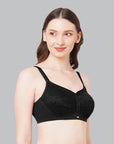 SOIE Woman - Non Padded Non-Wired Full Coverage Minimizer Lace Bra - Bra -for Women