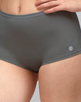 SOIE Woman - High Rise Full Coverage Cotton Spandex Boyshorts (Pack of 2) - Panty -for Women