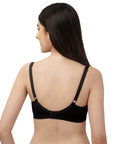 SOIE Woman - Non Padded Non Wired Full Coverage Cotton Spandex Encircled T-shirt Bra - -for Women